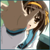 Haruhi destruyendo el universo.