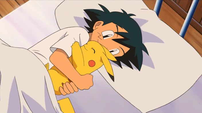 Archivo:Ash acostandose con pikachu.png