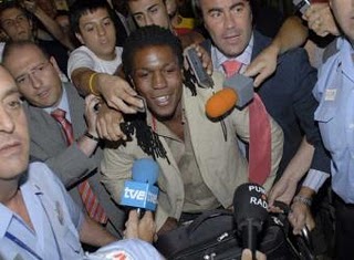 Archivo:Drenthe llegada Madrid.jpg