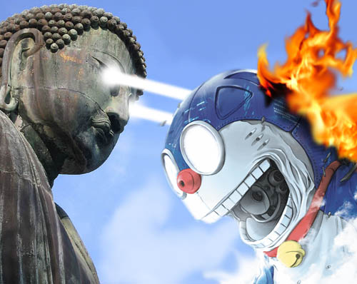 Archivo:Buddhakaizer vs Doraemon.jpg