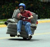 Yo en mi auto-sillon(especial para frikis)