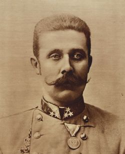 He aquí a nuestro gran general Franz Ferdinand
