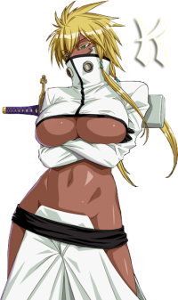 El ataque final de Halibel, mirame las tetas no jutsu.